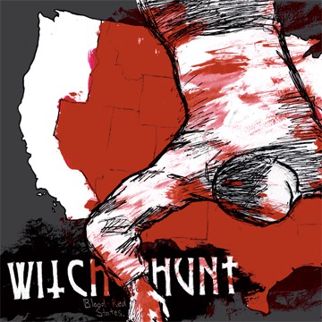 WITCH HUNT "Blood red states" - 33T