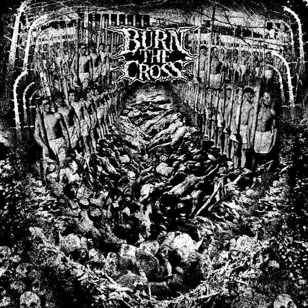 BURN THE CROSS / CHORYGEN "Split" - LP