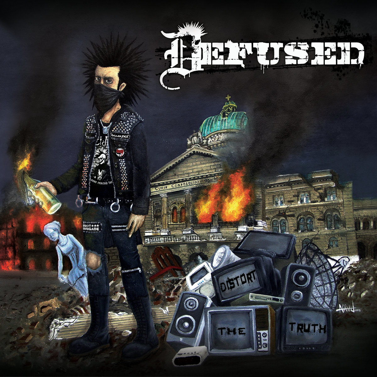 DEFUSED "Distort the truth" - 33T