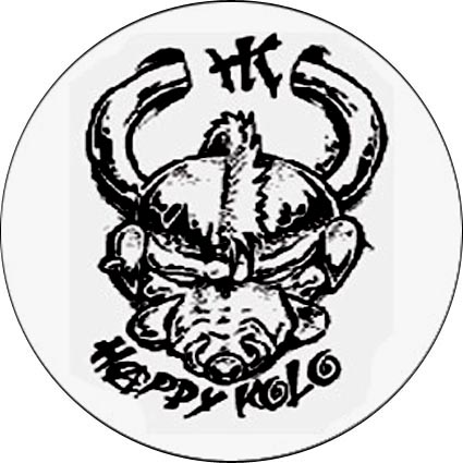 Badge Happy kolo - HK piercing – réf. 070