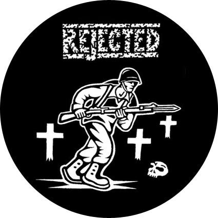 Badge Rejected - militaire – réf. 090