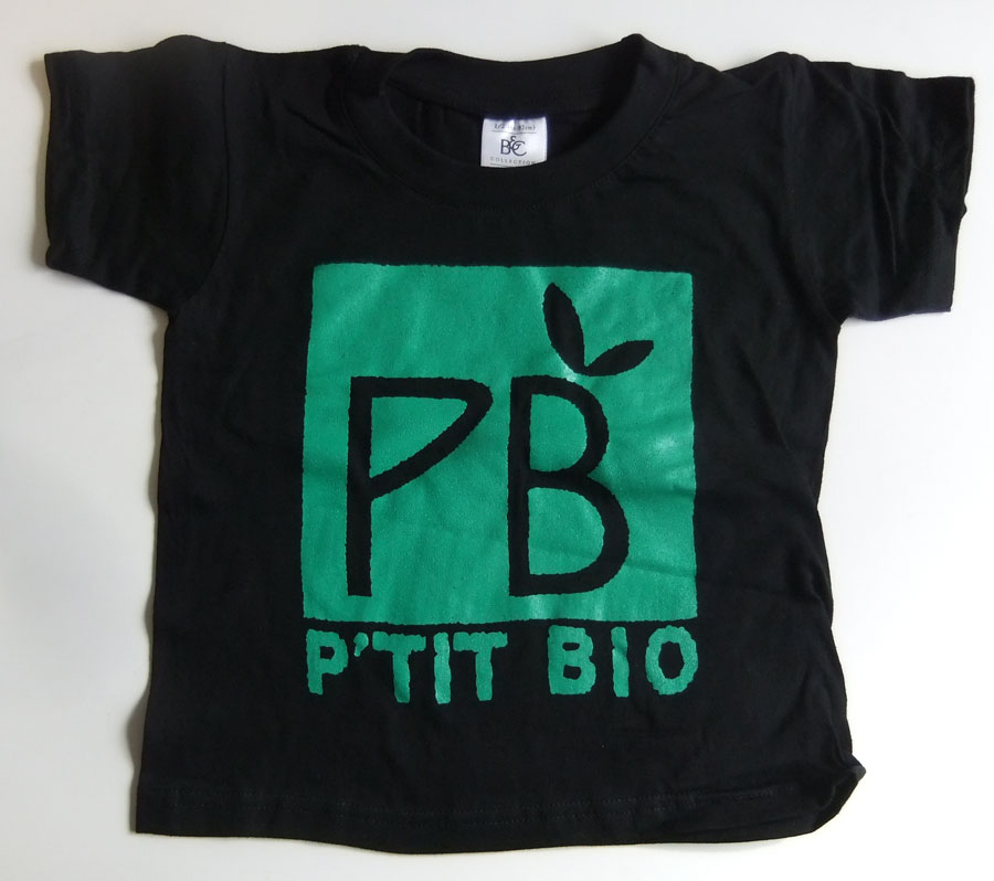 P'TIT BIO ? T-shirt black