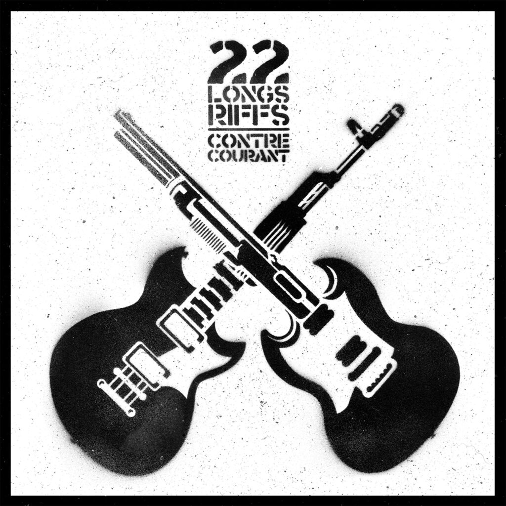 22 LONGS RIFFS "Contre courant" - CD