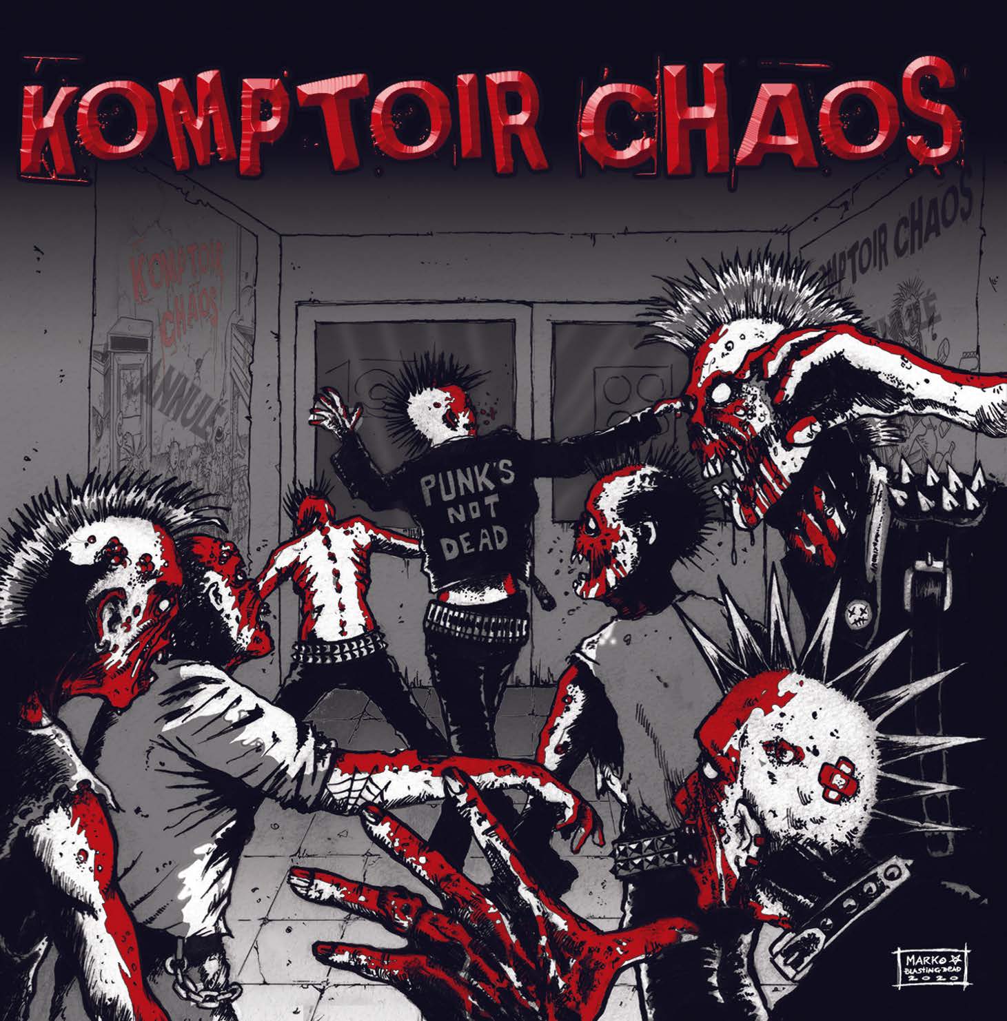 KOMPTOIR CHAOS "TroisiÃ¨me vague" - CD