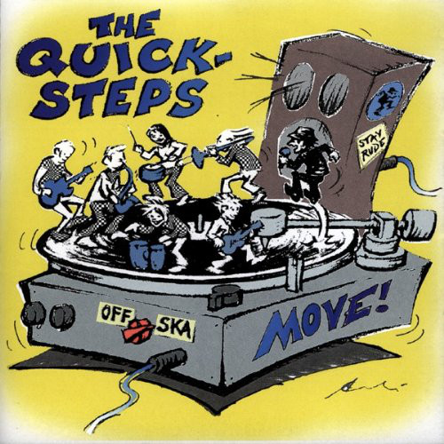 QUICKSTEPS (The) "move!" - CD