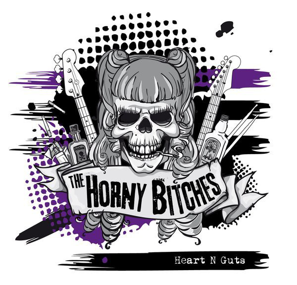 HORNY BITCHES (THE) "Heart N Guts" - 33T