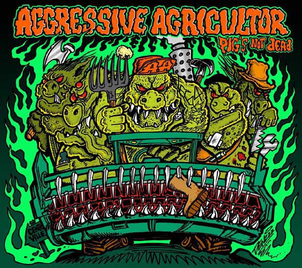 AGGRESSIVE AGRICULTOR ��Pig's not dead�� CD