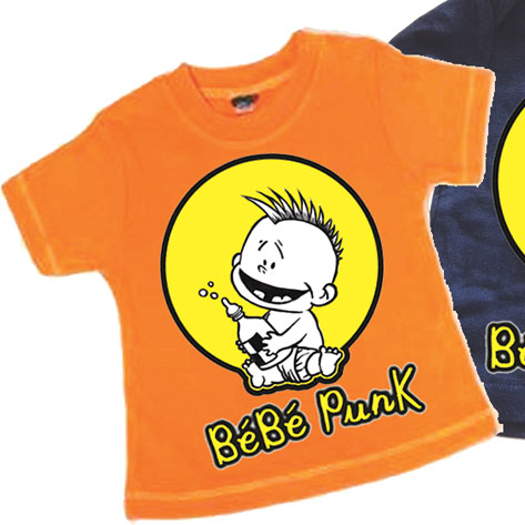 Bebe Punk � T-shirt orange