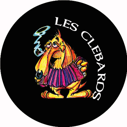 Badge Les Cl�bards - histoires de cl�bards � r�f. 034