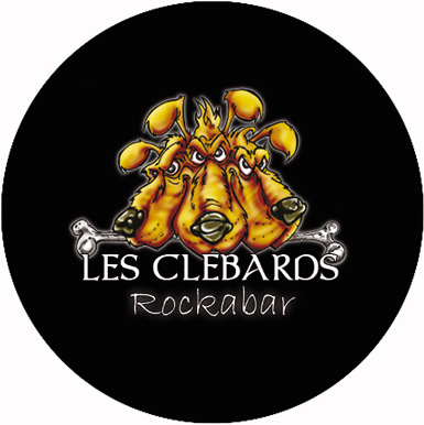 Badge Les Clébards - Rockabar – réf. 035