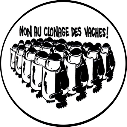Badge Clonage des vaches � r�f. 115