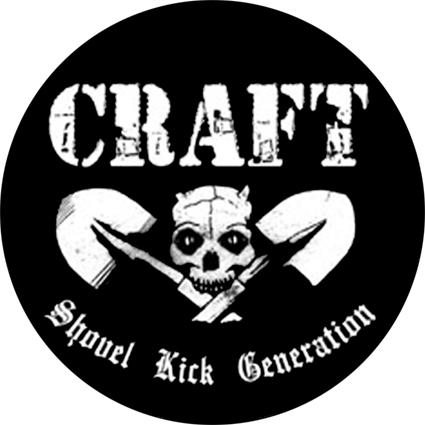 Badge Craft - Shavel kick generation – réf. 117