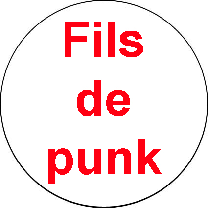 Badge Fils de punk � r�f. 130