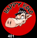 Badge Happy kolo