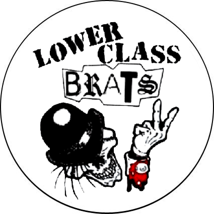 Badge Lower crass brats – doigts – réf. 141
