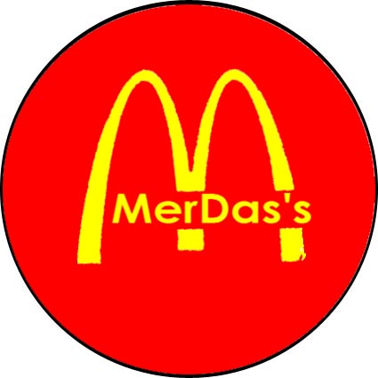 Badge Merdas – réf. 069