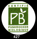 Badge Punk biologique