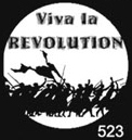 Badge Viva la revolution