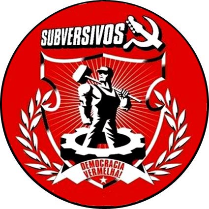 Badge Subversivos - rouge – réf. 088