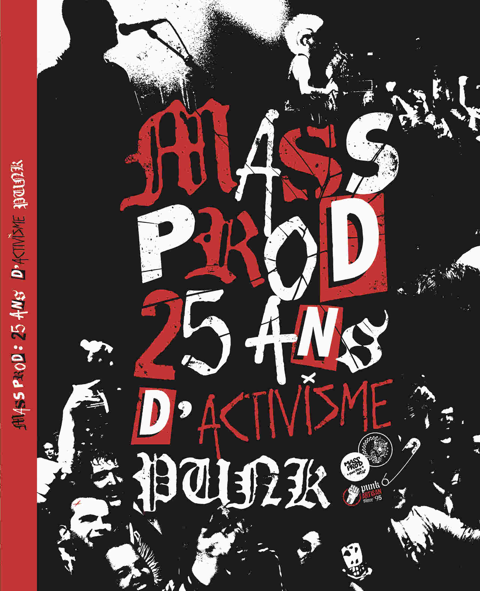Mass Prod' - 25 ans d'Activisme Punk - livre + CD