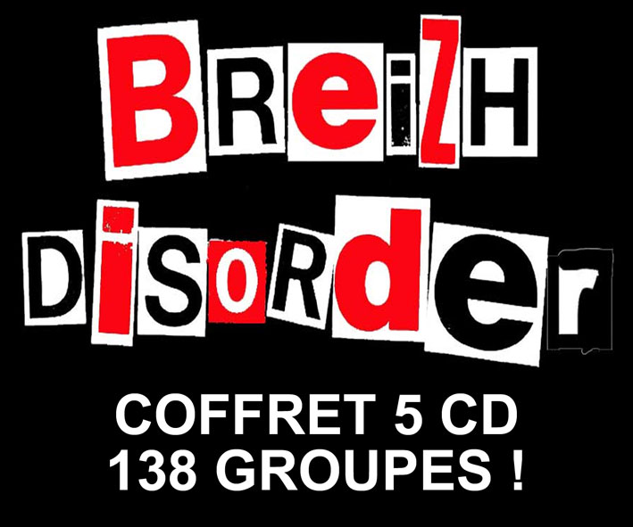COFFRET 5 CD BREIZH DISORDER