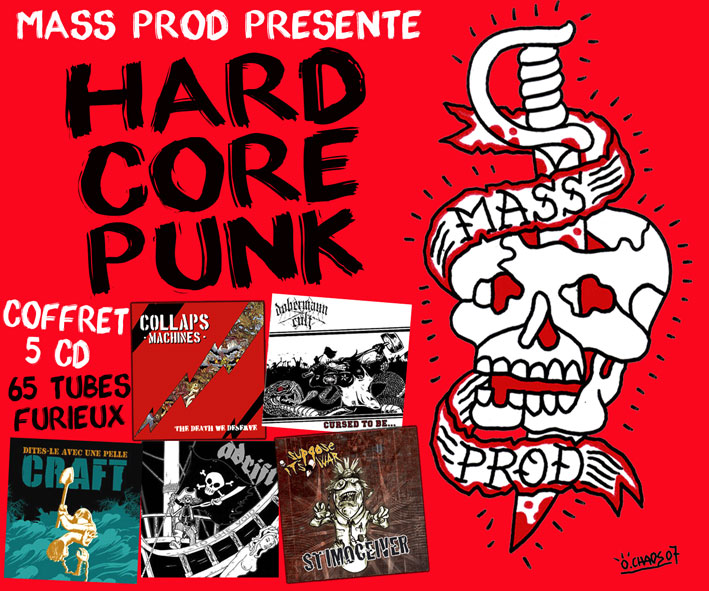 HARDCORE PUNK - COFFRET 5 CD