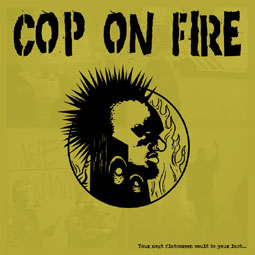 COP ON FIRE - COMBAT WOMBAT - split - CD