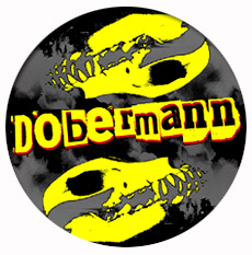 Bottle-opener / key ring Dobermann