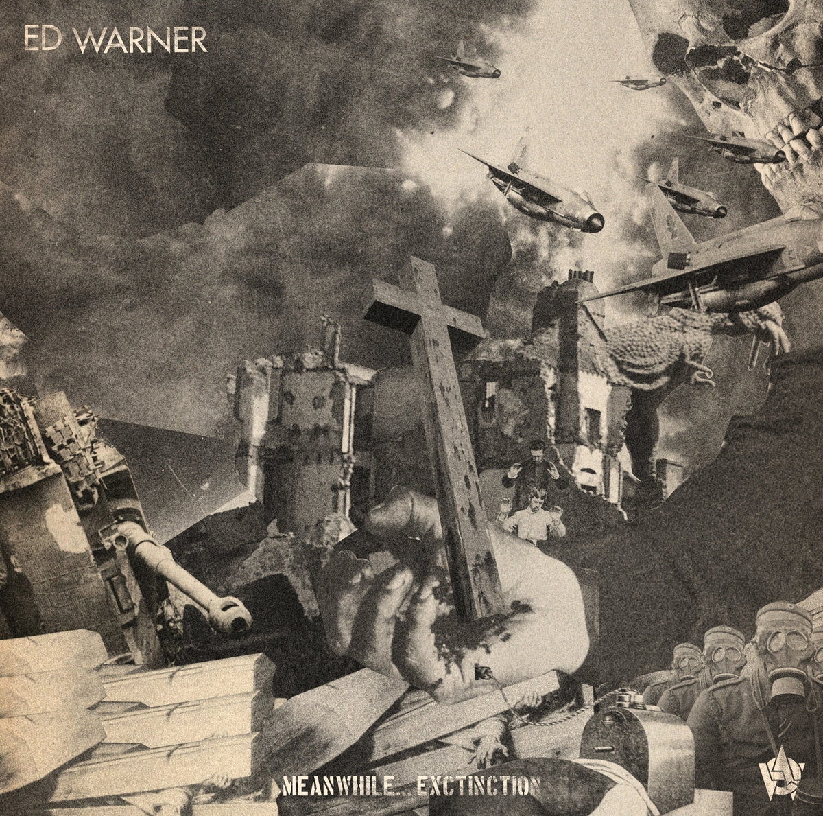 ED WARNER "Meanwhile...extinction" - LP
