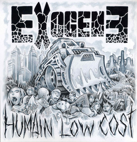 EXOGENE « Humain low cost » - LP 33T