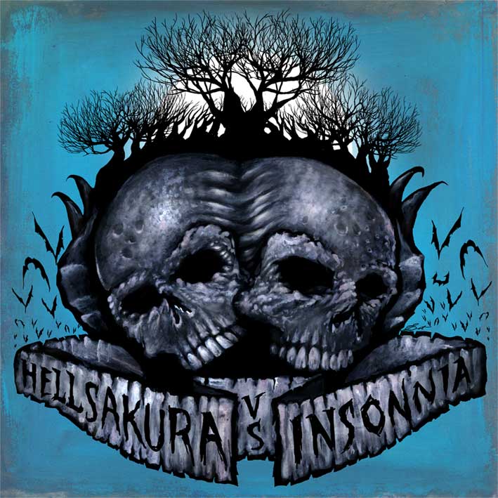 HELLSAKURA split INSONNIA – CD