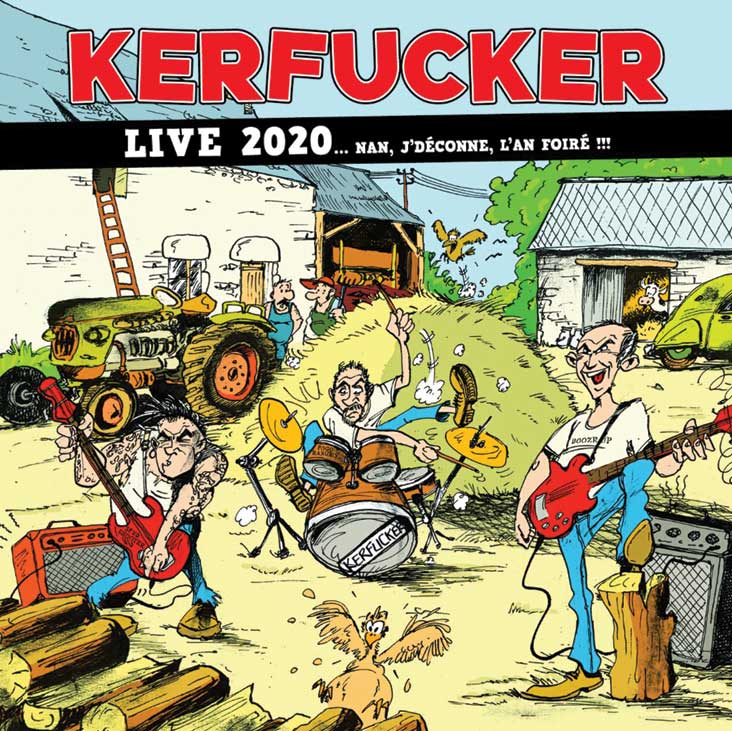 KERFUCKER "Live 2020 - l'an foiré" - CD