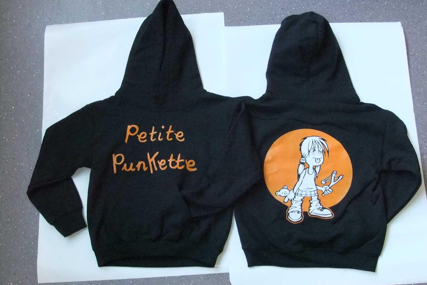 PETITE PUNKETTE - Sweat hooded for children