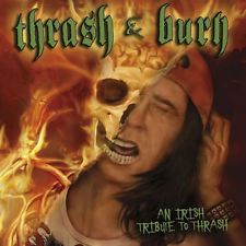 THRASH AND BURN - V/A - LP