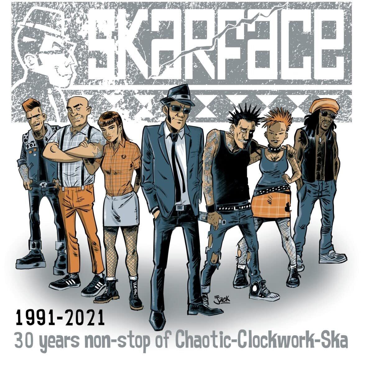 SKARFACE "30 years non-stop of Chaotic-Clockwork-Ska" - CD