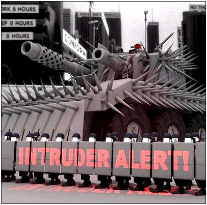 SPANNER « Intruder alert » CD