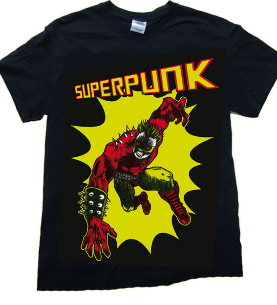 SUPERMAN PUNK � T-shirt