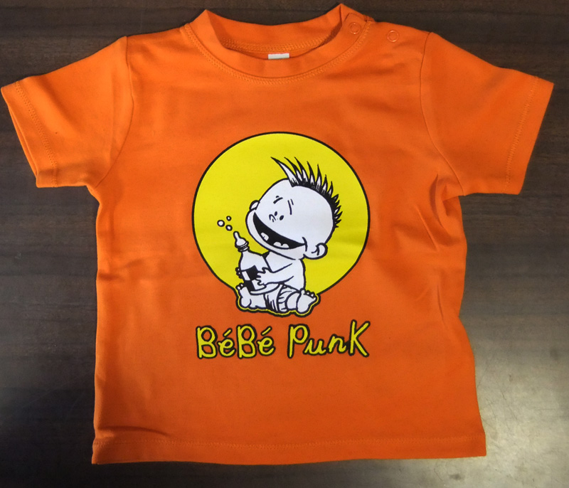 Baby Punk ? T-shirt orange