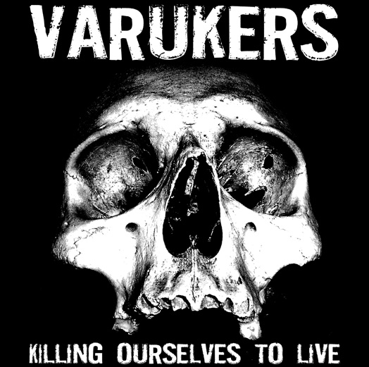 VARUKERS / SICK ON THE BUS - split - LP
