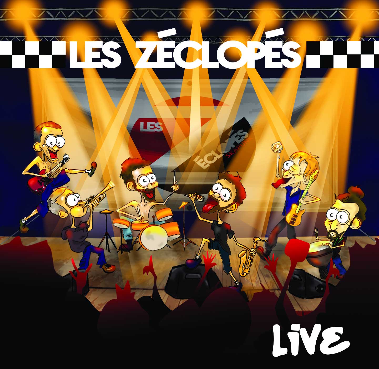 ZECLOPES (Les) "Live" - CD